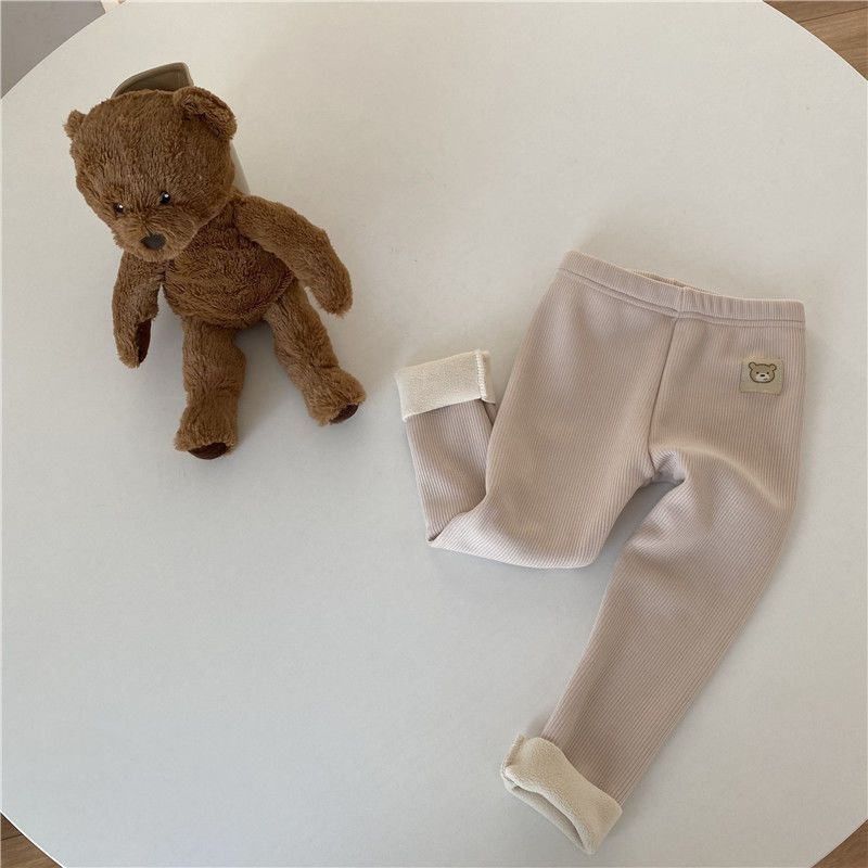 Single-layer Fleece-lined Leggings