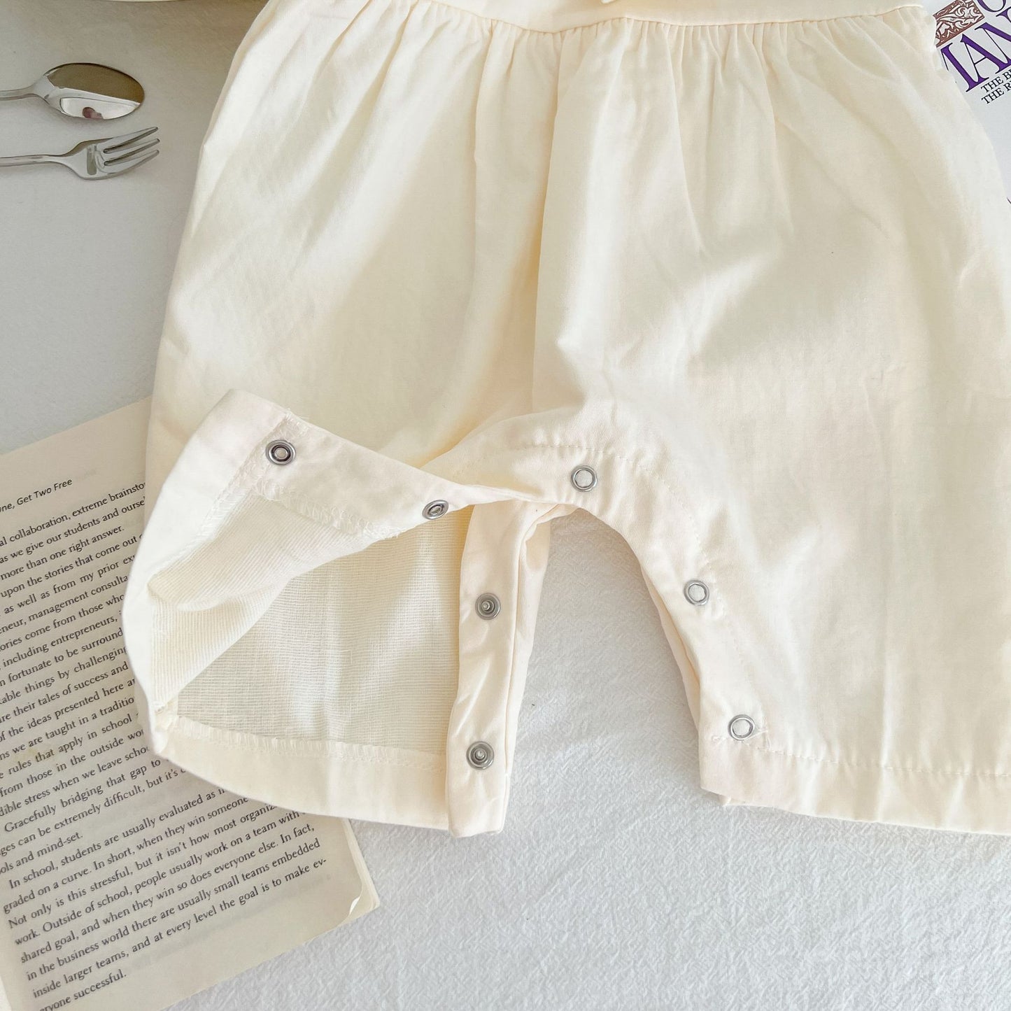 Baby's Loose Adjustable Suspender Romper
