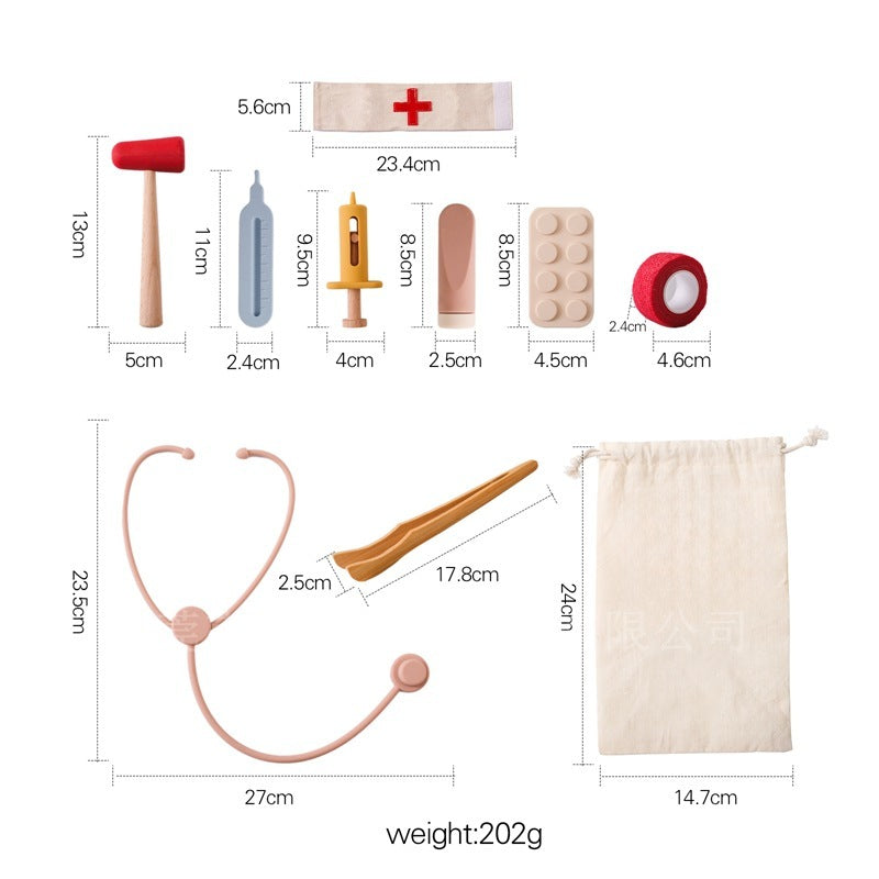 Educational Rabbit Doctor Toy